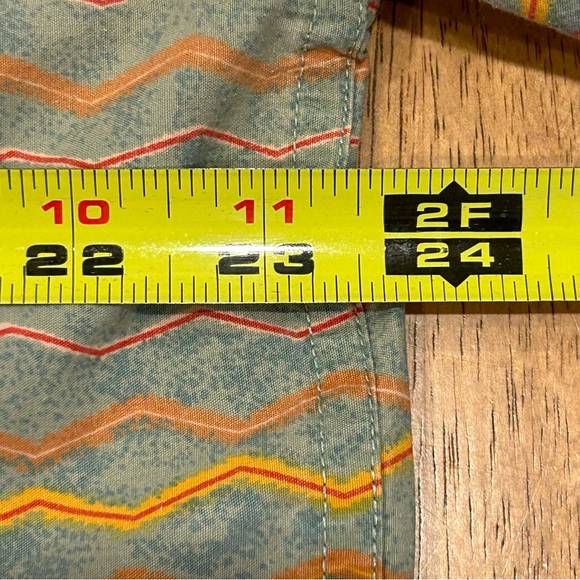 Vintage Orvis Gray/Green Orange Short Sleeve Shirt L‎ - Picture 9 of 10